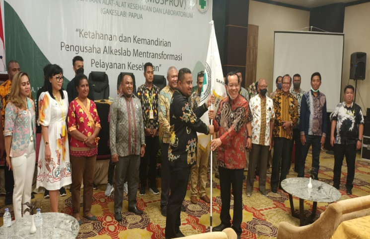 Denny Bonai Jabat Ketua Gakeslab Papua 2022 - 2026